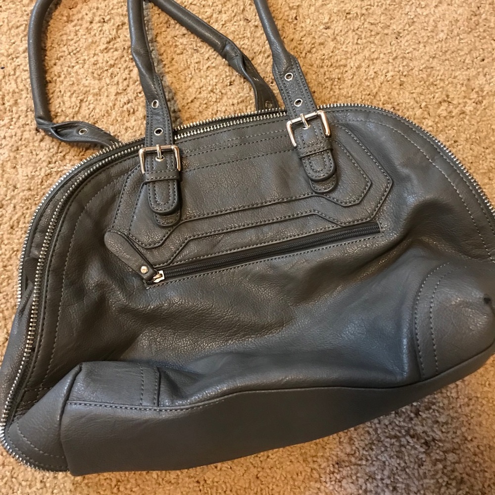 Gray purse